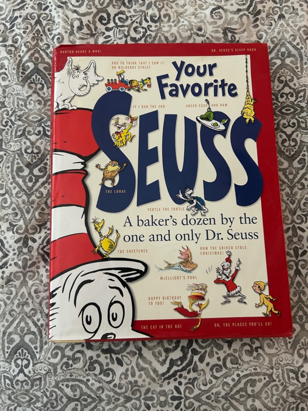 Dr. Seuss Hardcover Book - Red, White, Blue Cover